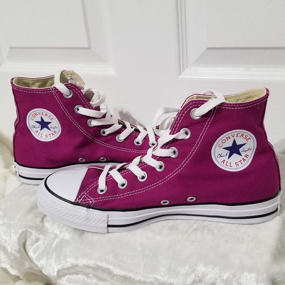 converse pink high tops
